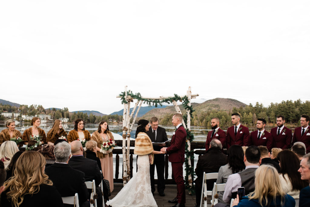 Amanda Soriano Golden Arrow Lakeside resort Winter Wedding Photography