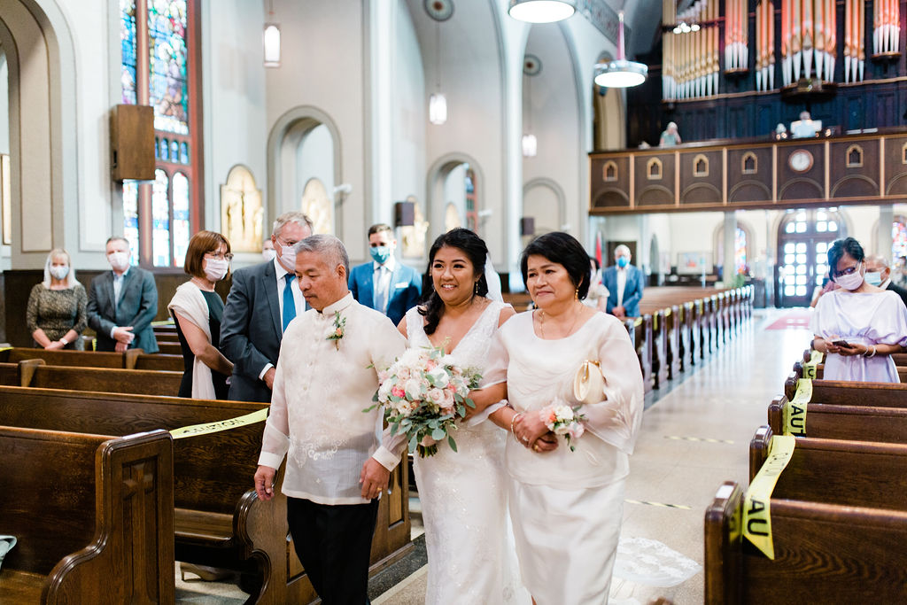 Our Lady of Perpetual Help Church wedding