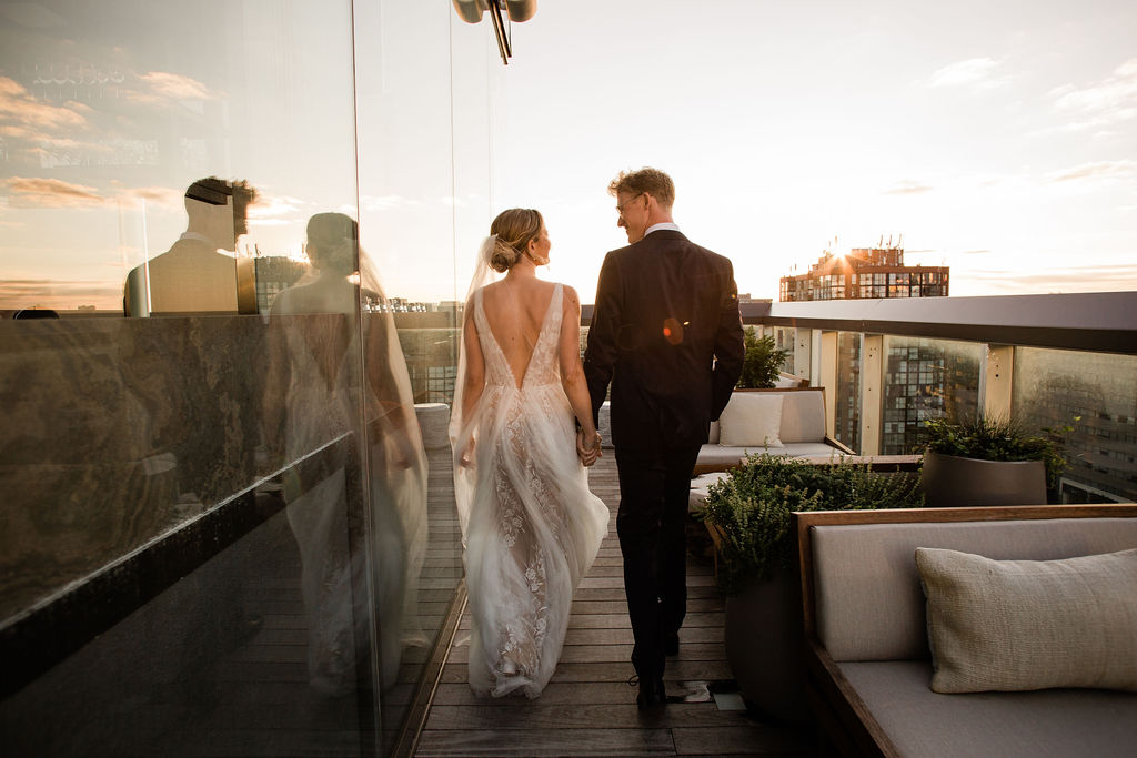 1 hotel toronto sunset wedding photography